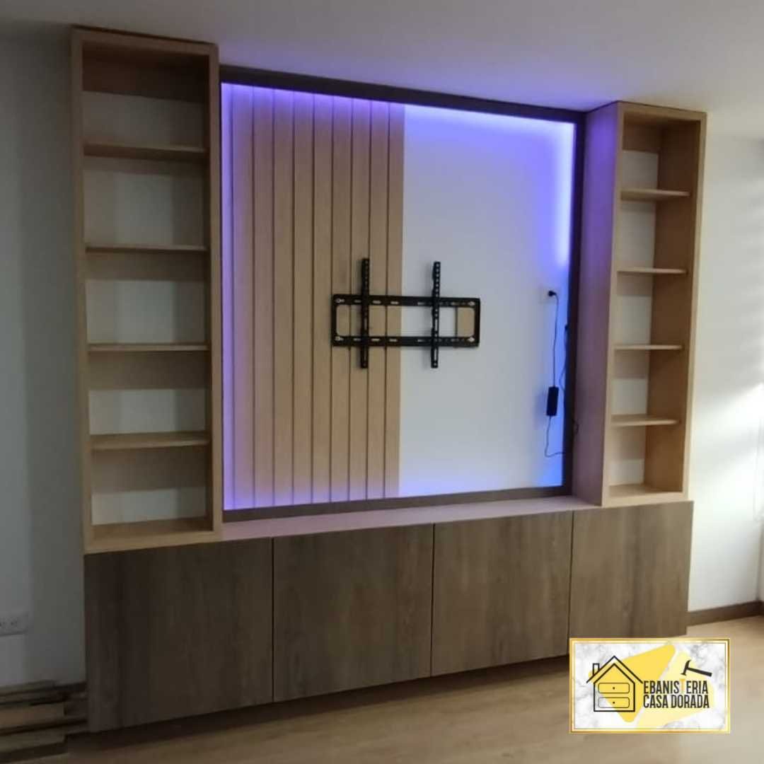 ebanisteria-casadorada-centros-entretenimiento-luz-azul-soporte-televisor